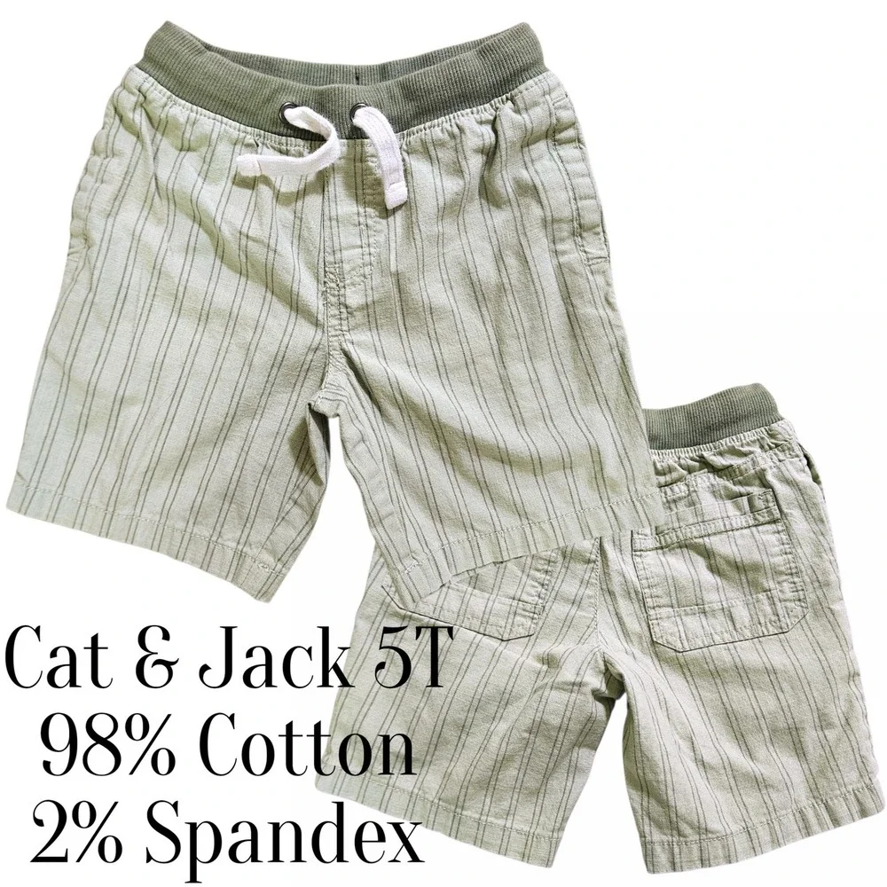 Boys 5/5T Summer Clothing Lot Cat & Jack Nike OshKosh Shorts Bundle